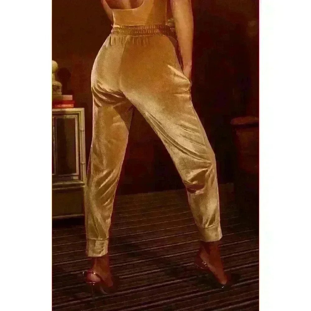 NEW! Fabletics Women's 3X Daria Velour Jogger NWT 69.95 - Picture 5 of 5